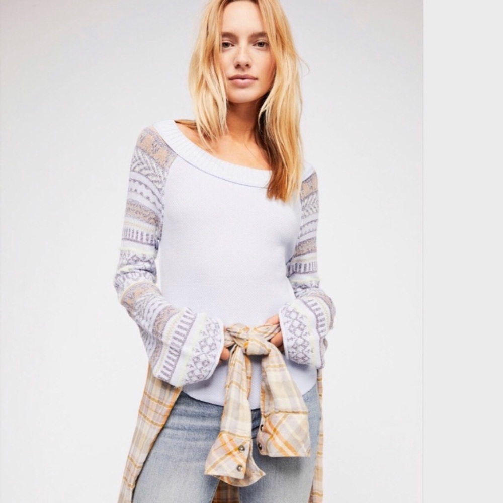 Free People Fairground Thermal Top